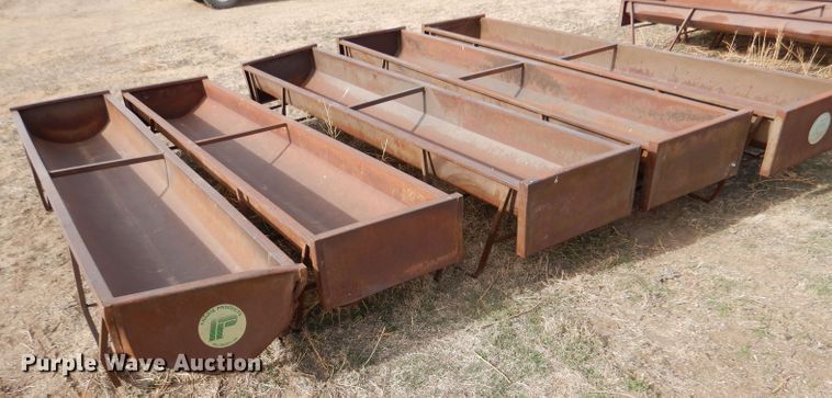 image for item IV9878 (5) Prairie Products metal feed bunks