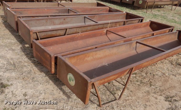 image for item IV9878 (5) Prairie Products metal feed bunks
