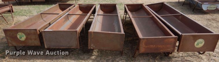 image for item IV9878 (5) Prairie Products metal feed bunks