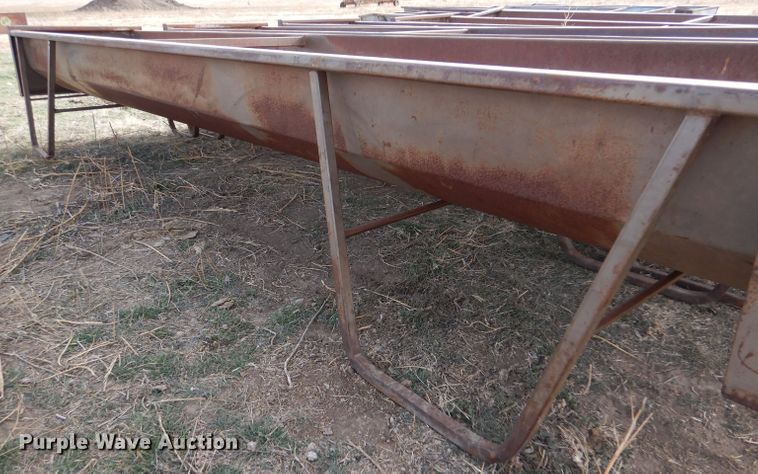 image for item IV9878 (5) Prairie Products metal feed bunks