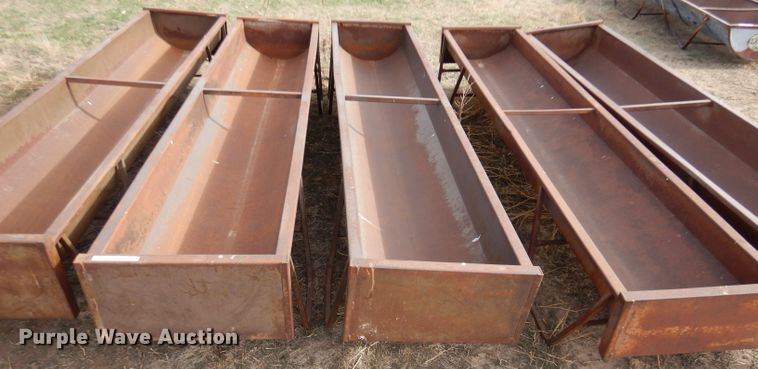 image for item IV9878 (5) Prairie Products metal feed bunks