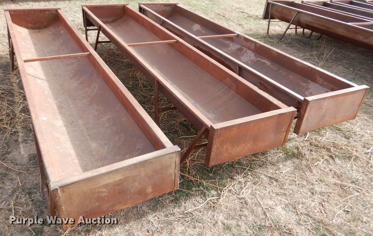 image for item IV9879 (3) Prairie Products metal feed bunks