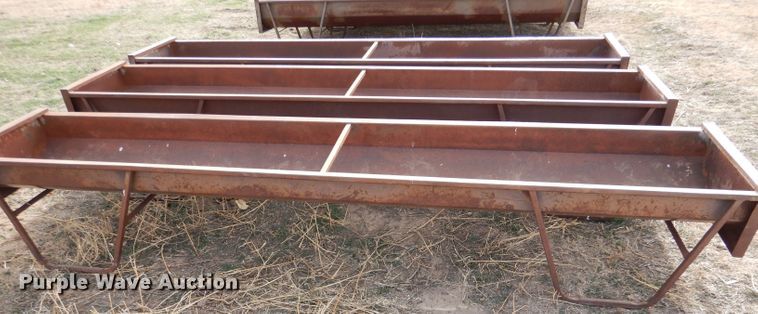 image for item IV9879 (3) Prairie Products metal feed bunks