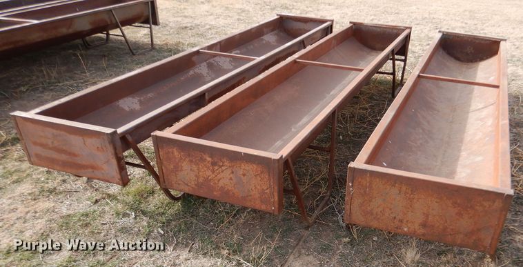 image for item IV9879 (3) Prairie Products metal feed bunks