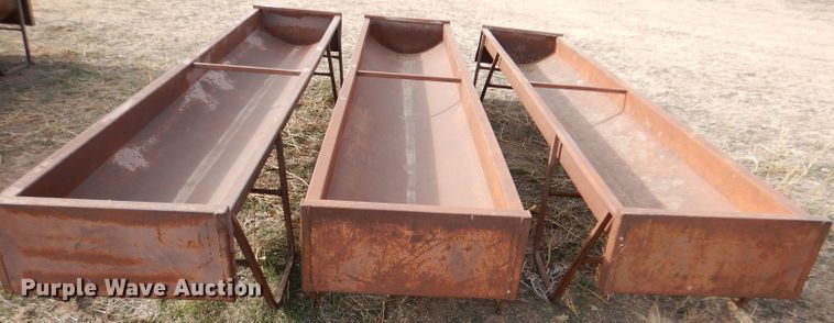 image for item IV9879 (3) Prairie Products metal feed bunks