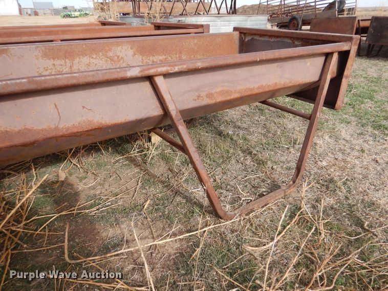 image for item IV9879 (3) Prairie Products metal feed bunks