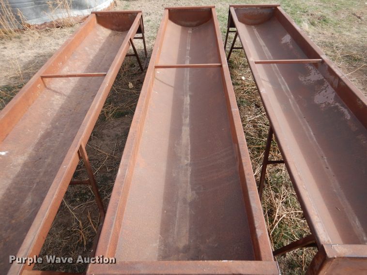 image for item IV9879 (3) Prairie Products metal feed bunks