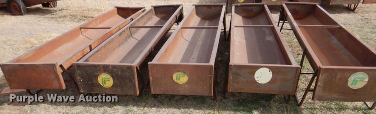 image for item IV9880 (5) Prairie Products metal feed bunks