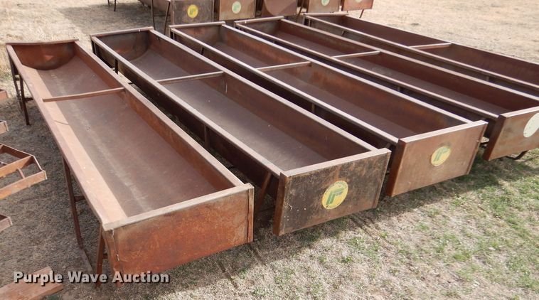 image for item IV9880 (5) Prairie Products metal feed bunks