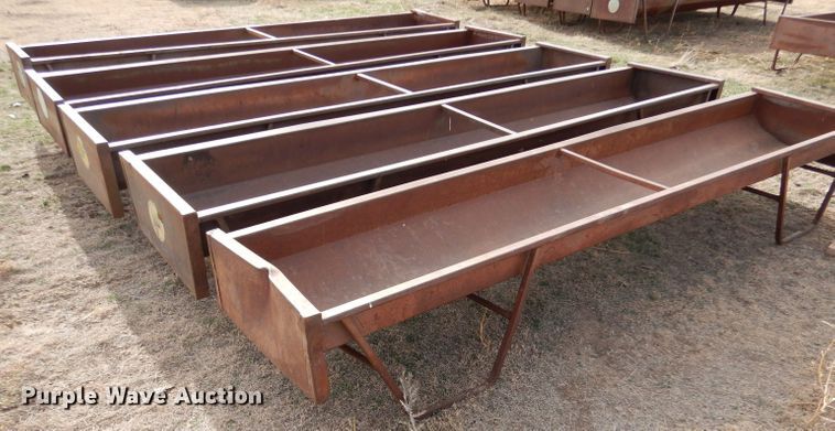 image for item IV9880 (5) Prairie Products metal feed bunks