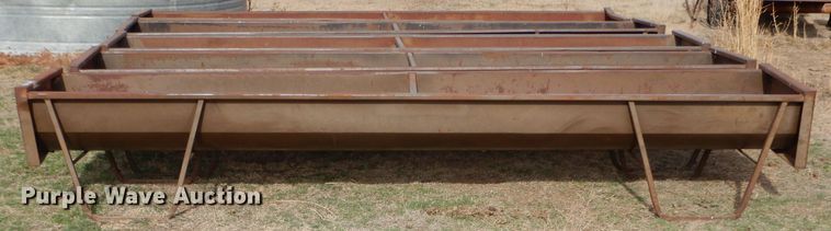 image for item IV9880 (5) Prairie Products metal feed bunks