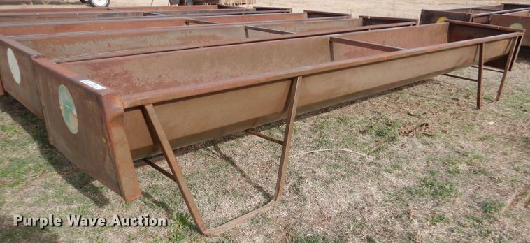 image for item IV9880 (5) Prairie Products metal feed bunks