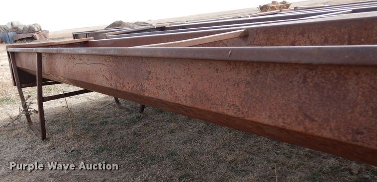 image for item IV9880 (5) Prairie Products metal feed bunks