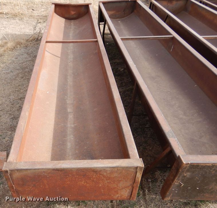 image for item IV9880 (5) Prairie Products metal feed bunks