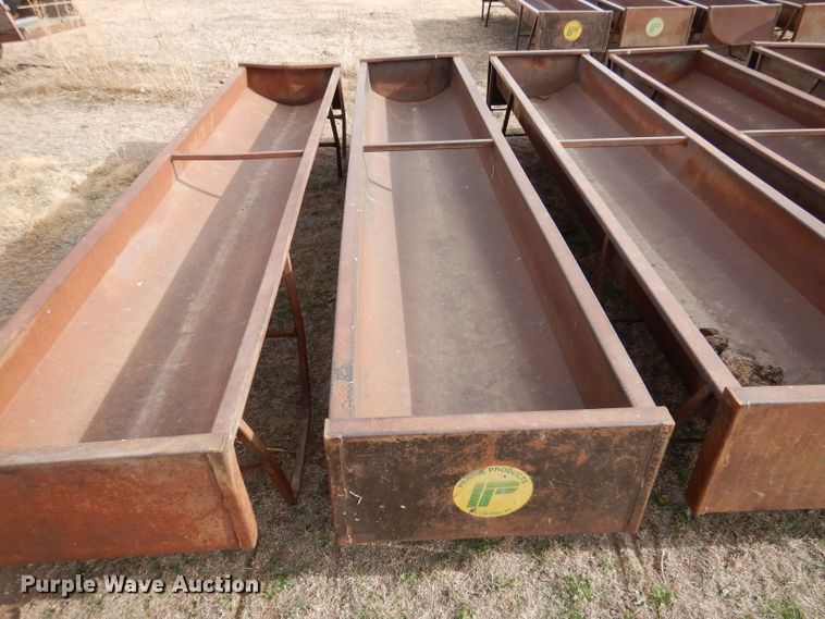 image for item IV9880 (5) Prairie Products metal feed bunks