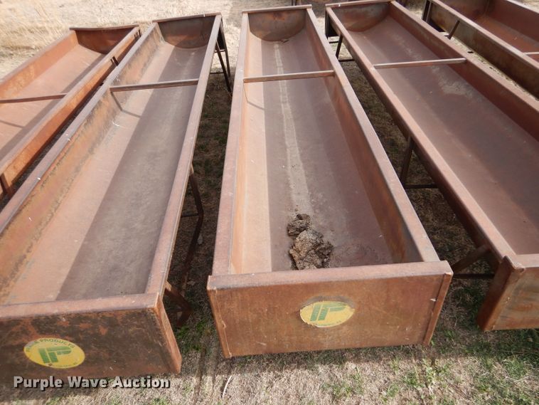 image for item IV9880 (5) Prairie Products metal feed bunks