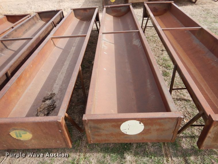 image for item IV9880 (5) Prairie Products metal feed bunks
