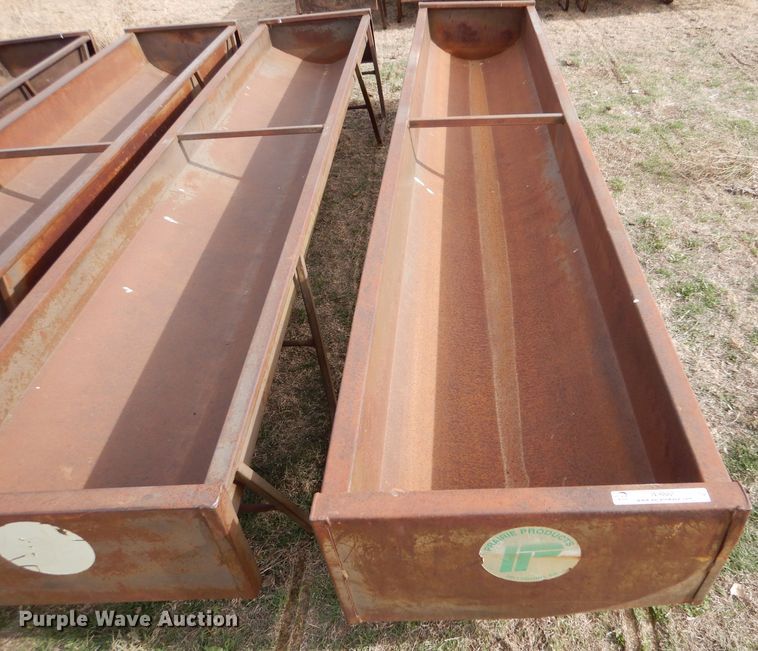 image for item IV9880 (5) Prairie Products metal feed bunks