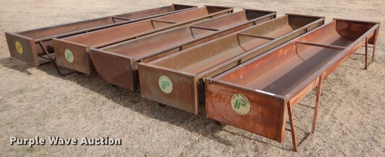 image for item IV9881 (5) Prairie Products metal feed bunks