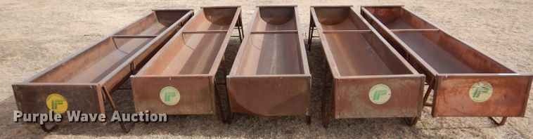image for item IV9881 (5) Prairie Products metal feed bunks