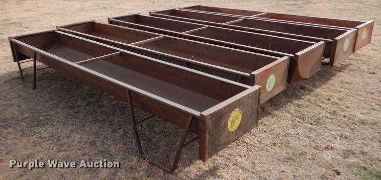image for item IV9881 (5) Prairie Products metal feed bunks