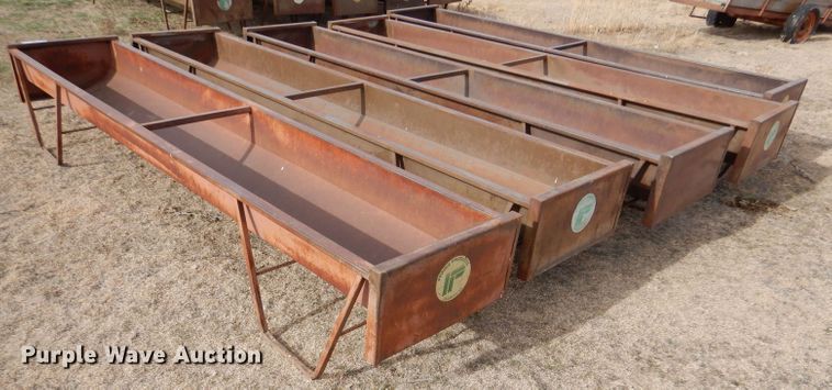 image for item IV9881 (5) Prairie Products metal feed bunks