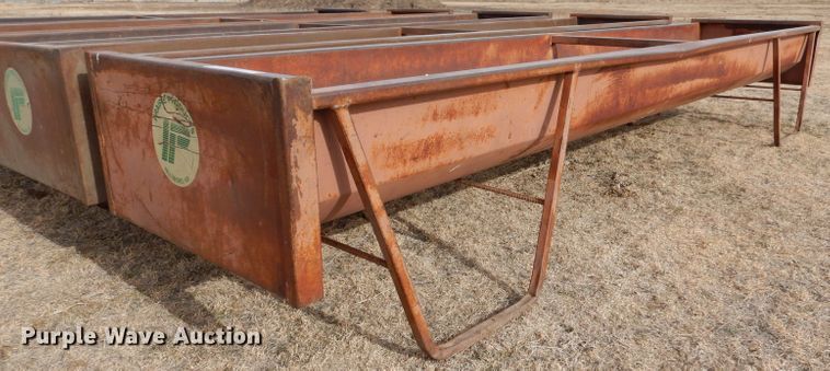 image for item IV9881 (5) Prairie Products metal feed bunks