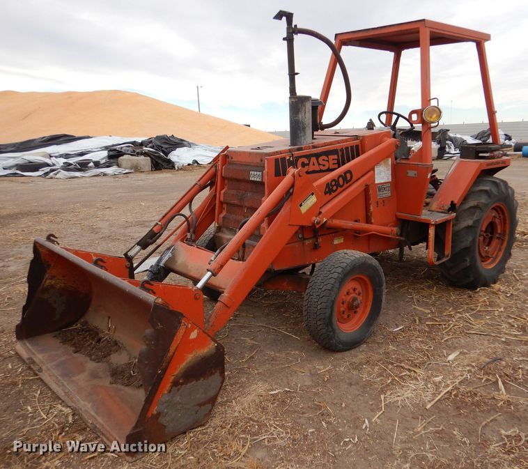 image for item IV9955 Case 480D  Construction King industrial tractor