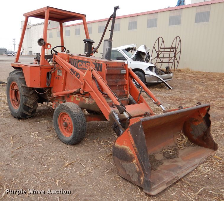 image for item IV9955 Case 480D  Construction King industrial tractor