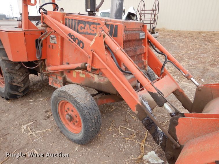 image for item IV9955 Case 480D  Construction King industrial tractor