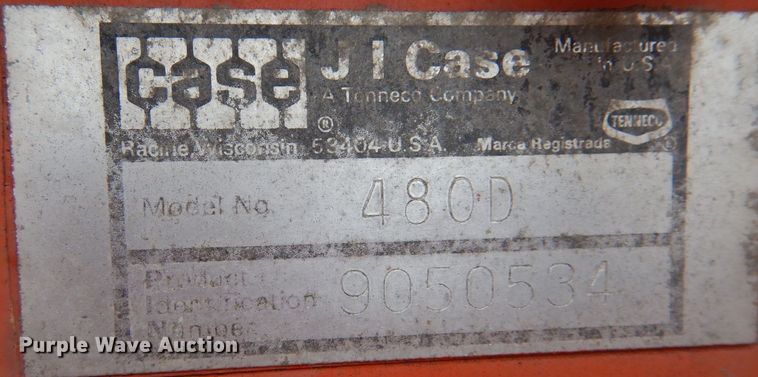 image for item IV9955 Case 480D  Construction King industrial tractor