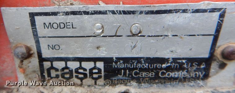 image for item IV9958 1971 Case 970 Agri King  tractor