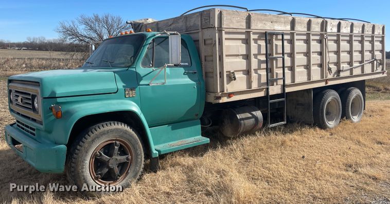 image for item IX9708 1973 Chevrolet C65  grain truck