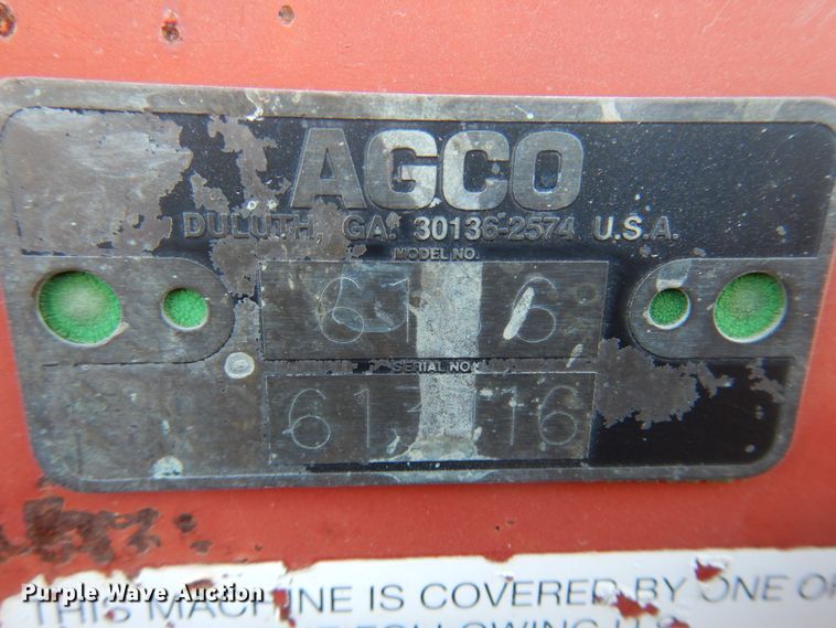 image for item JJ9827 AGCO White 6180  planter