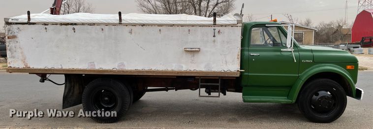 image for item JX9877 1970 Chevrolet C50  grain truck