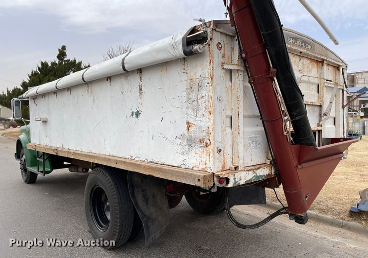 image for item JX9877 1970 Chevrolet C50  grain truck