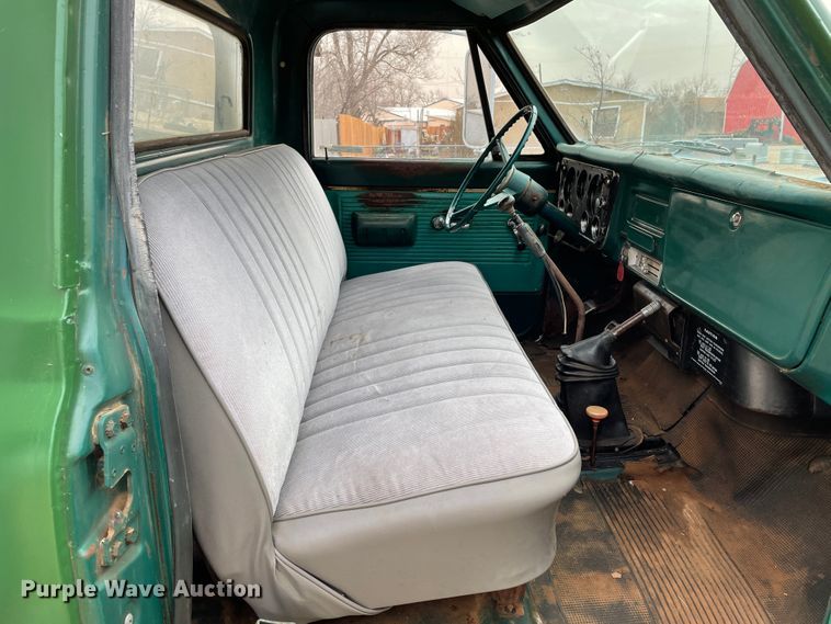 image for item JX9877 1970 Chevrolet C50  grain truck