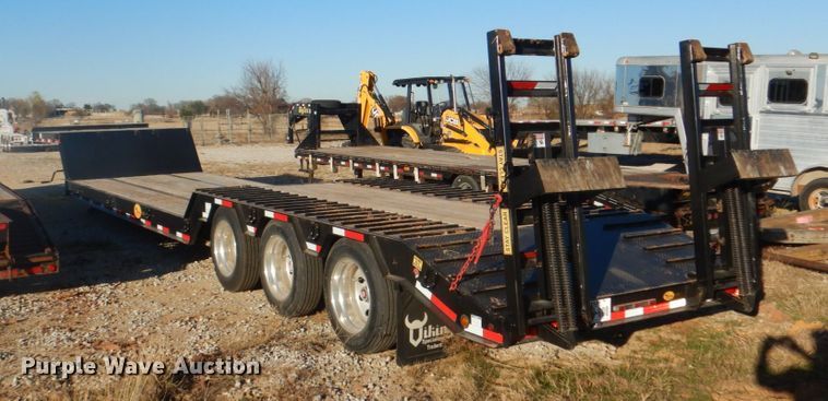 image for item DH7329 2021 Viking VFDD49R18F40T  double drop deck equipment trailer