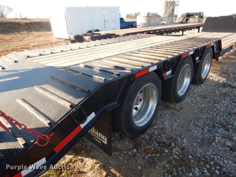 image for item DH7329 2021 Viking VFDD49R18F40T  double drop deck equipment trailer