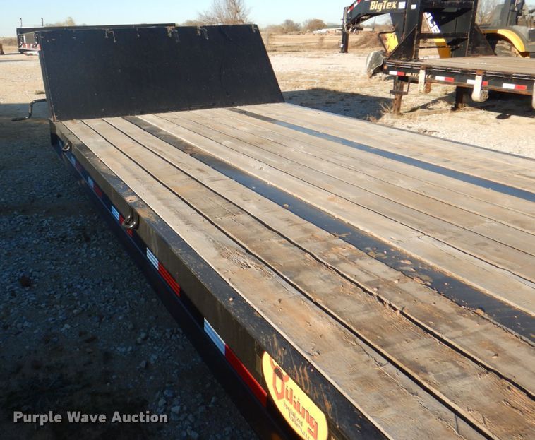 image for item DH7329 2021 Viking VFDD49R18F40T  double drop deck equipment trailer