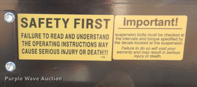 image for item DH7329 2021 Viking VFDD49R18F40T  double drop deck equipment trailer