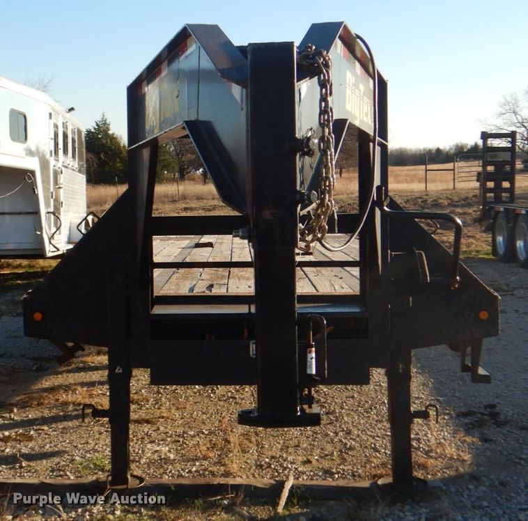 image for item DH7331 2013 Big Tex 25GN  equipment trailer