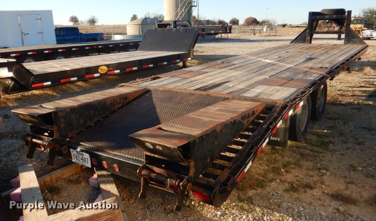 image for item DH7331 2013 Big Tex 25GN  equipment trailer