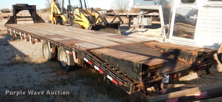 image for item DH7331 2013 Big Tex 25GN  equipment trailer
