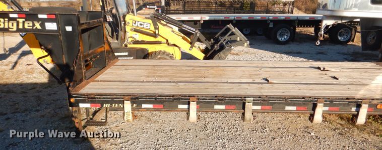 image for item DH7331 2013 Big Tex 25GN  equipment trailer