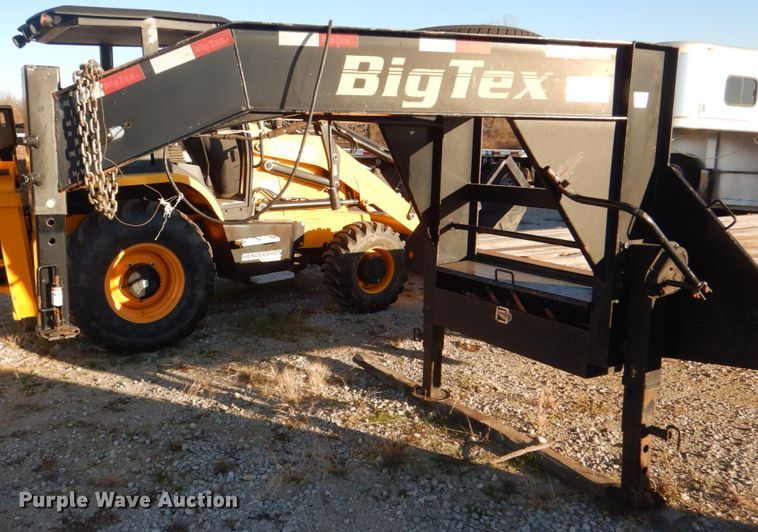 image for item DH7331 2013 Big Tex 25GN  equipment trailer