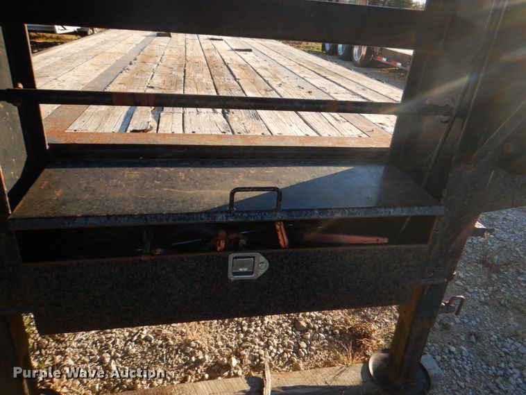 image for item DH7331 2013 Big Tex 25GN  equipment trailer