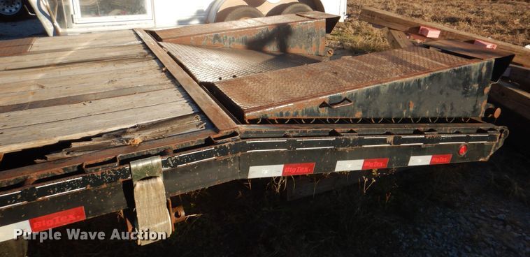 image for item DH7331 2013 Big Tex 25GN  equipment trailer