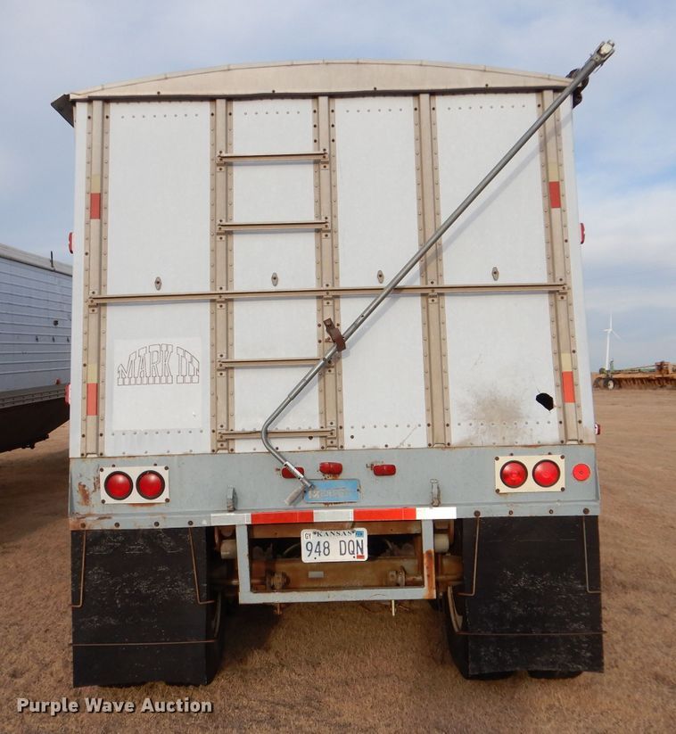 image for item DJ7558 1983 Merritt  grain trailer