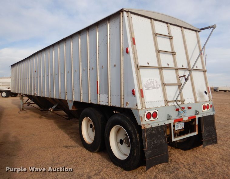 image for item DJ7558 1983 Merritt  grain trailer